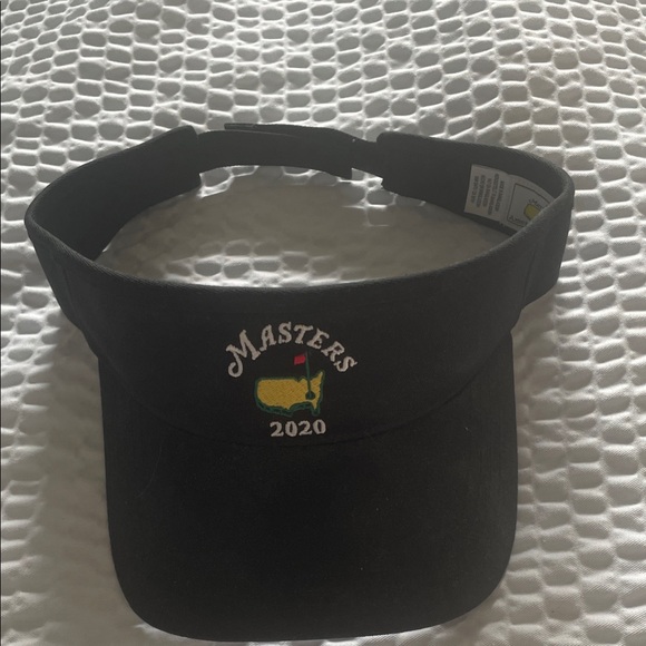 American Needle Other - American Needle Black Visor with Masters Logo